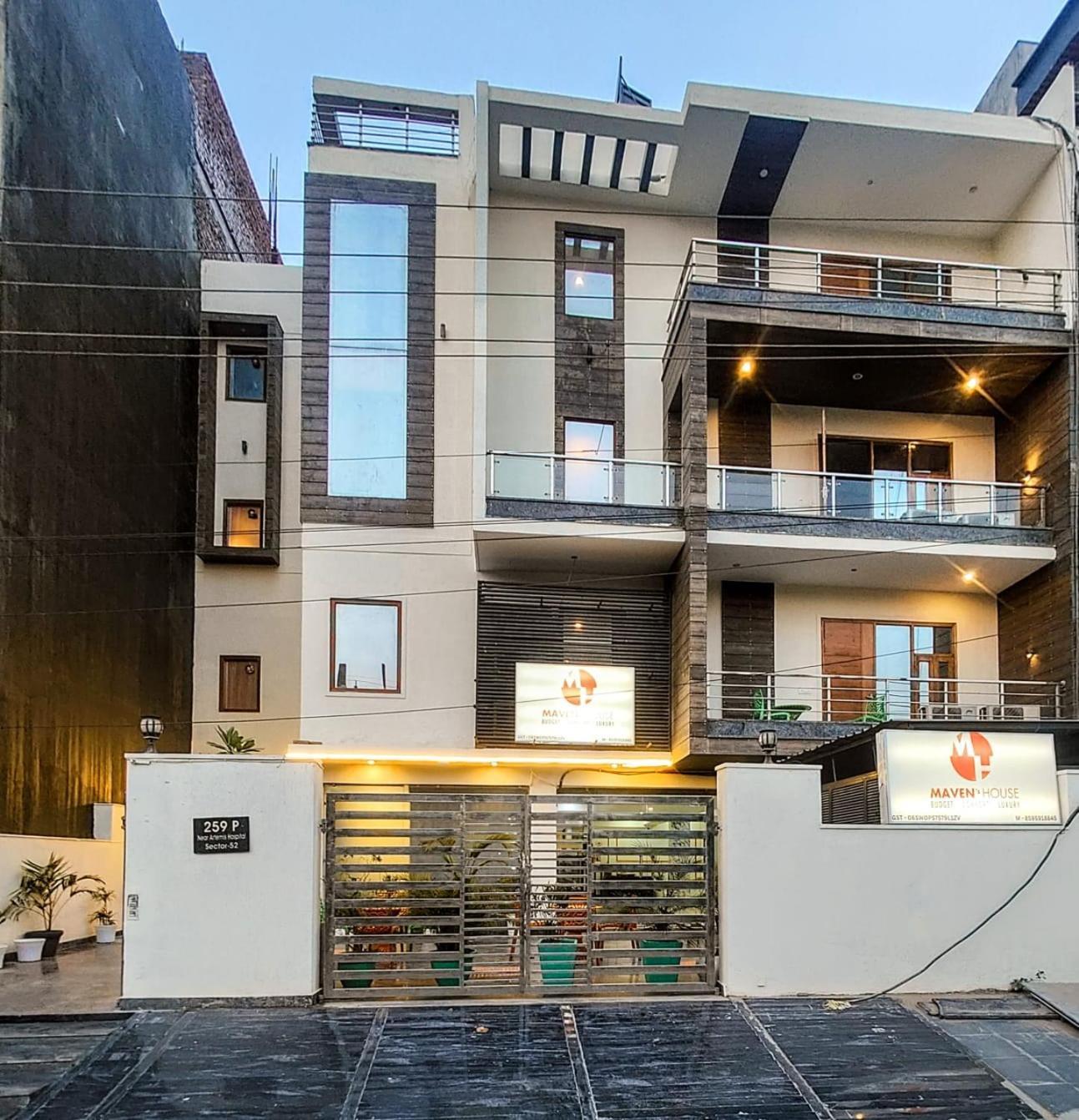Hotel Mavens House Artemis Hospital Road Gurgaon Exterior foto